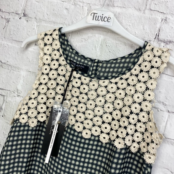 PEPE JEANS Dulwich Natalie crochet detail top size xxs - Picture 4 of 5